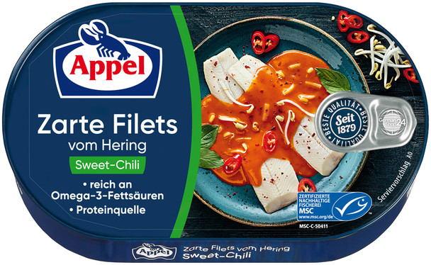 Appel Herring Sweet Chili 200g